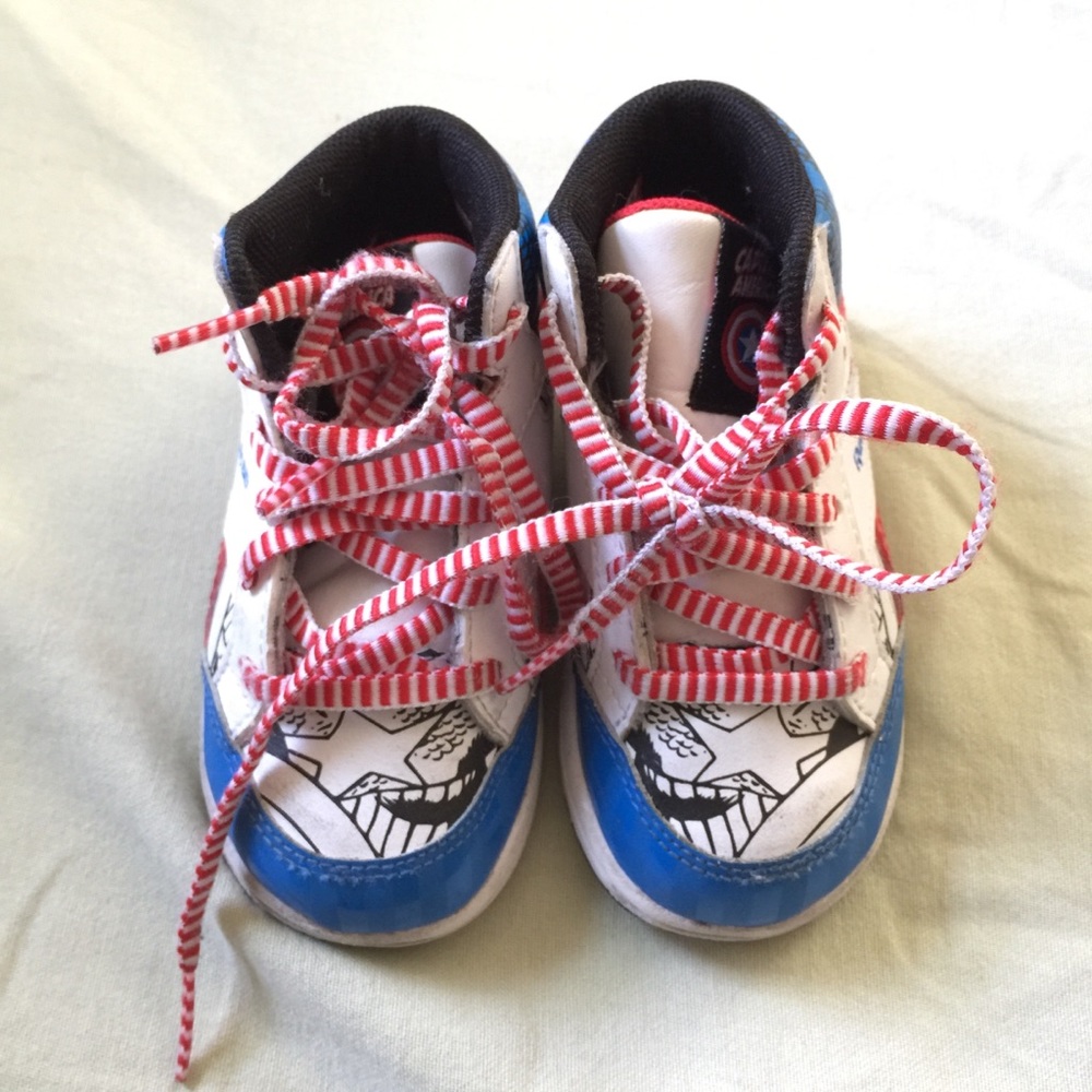 Reebok Captain America toddler shoes